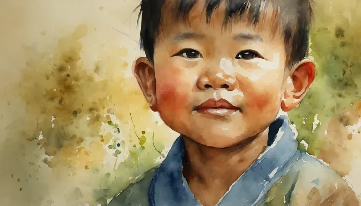 A little Chinese boy