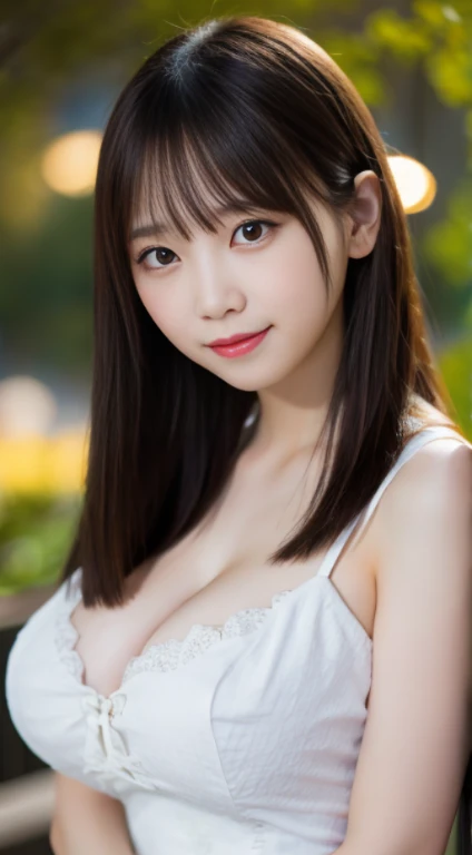 table top, highest quality, 8K, 10 years old, , RAW photo, absurd, award-winning portraits, smile, alone, (night:1.8), idol face, violaces, delicate girl, upper body, Digital single-lens reflex camera, looking at the viewer, Frank, Sophisticated,thin arms,...