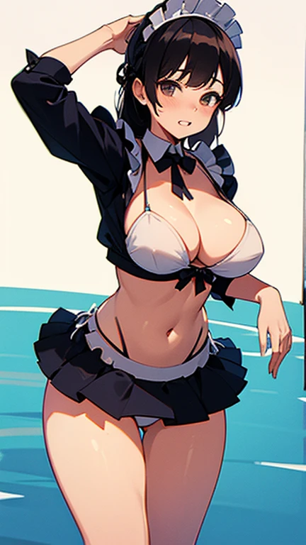 maid swimsuit