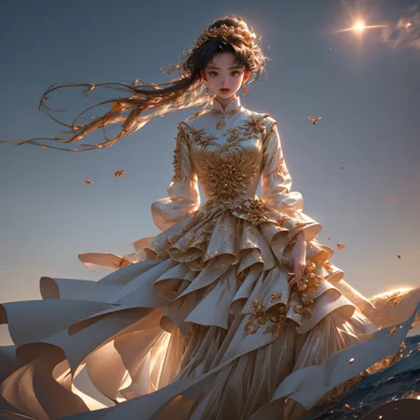 (Highly detailed CG unit 8K wallpaper - Masterpiece、highest quality、Super detailed)Immerse yourself in breathtaking masterpieces that push the boundaries of detail and quality with ultra-definition CG unit 8K wallpapers。This floating artwork、Fascinated by ...