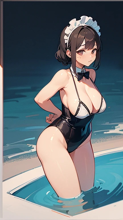 maid swimsuit