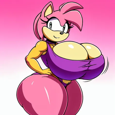 AmyRose. cuello. armadura medieval. enormous droopy breasts. (Very high definition. 8k). Chica Thicc. Trazos de cuerpo extra detallados. Trazos de ojos extra detallados. 