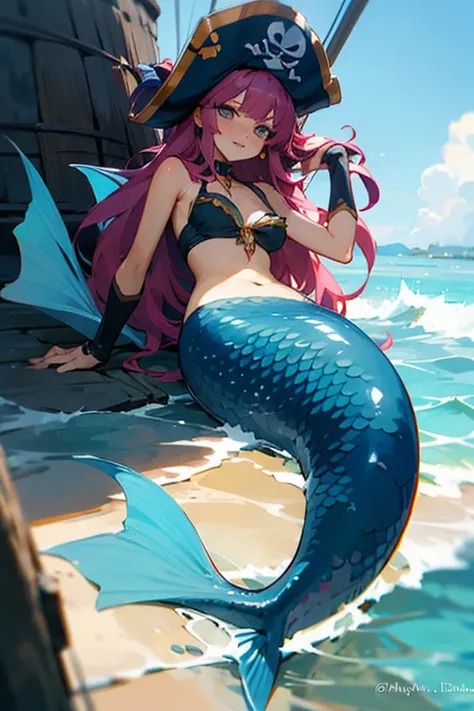 anime pirate mermaid 