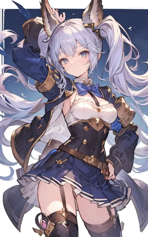 character design sheet、high school girl、uniform、sexy、beautifully drawn eyes、detailed eyes、realistic、granblue fantasy