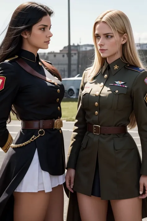 german womens,sisters, general, nazi ,catholics, witches, black hair,blondes, perfect face, warriors roman, soft lesbians