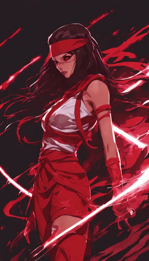 Elektra anime aesthetic