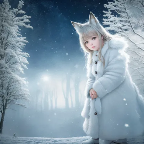 (RAW photo:1.2), (realistic:1.4), (highest quality:1.4), (Super high resolution:1.2), (very detailed:1.3), (nffsw:1.2), (cinematic lighting:1.3), (eye), (Yuki:1.2). ), Cute Little Fox, Are standing, (3/4 portrait: 1.2), (hairy tail: 1.2), (soft fur: 1.2), ...