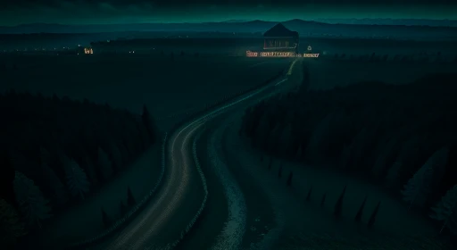 (a birds-eye view of an old school landscape), (horror game), (last game), (evil-inspired), (indie horror), (8k), (maximum detail), (high quality)