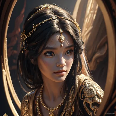 best quality,4k,8k,highres,masterpiece:1.2,ultra-detailed,realistic:1.37,figure painting,portrait,traditional oil painting,Naga sculpture,exquisite detailing,serene expression,enchanting gaze,scales and patterns,details of the face and body,flowing hair,fi...