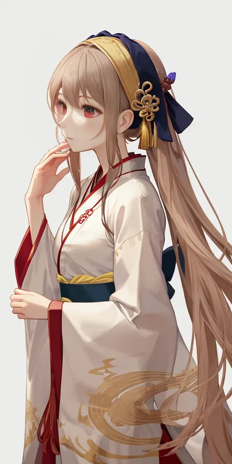 best quality, masterpiece,highly detailed,anime,1girl,hanfu,songstyle,song hanfu,song style outfits,perfect face,walking,simple background,