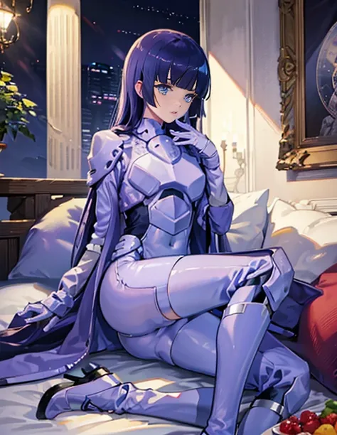 highest quality,sleeping face up in bed，crab crotch，please show me your boots，thigh high boots，leotardチラ見せ，glove，strange thieves...