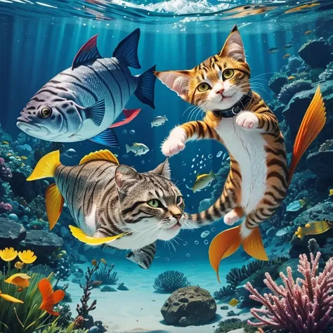 Fish and cat fusion