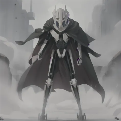 general grievous, black cape