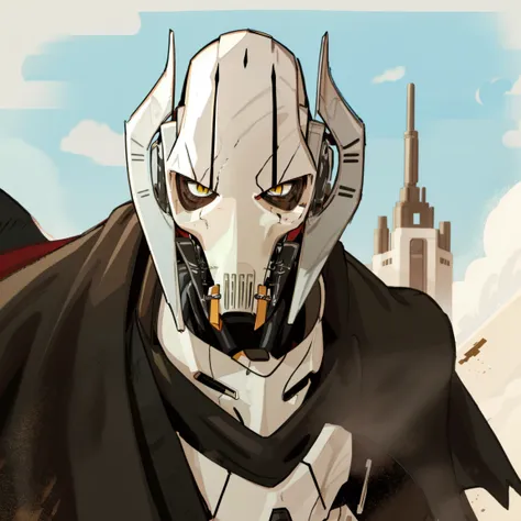 general grievous, black cape