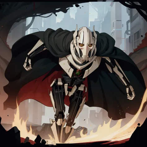 general grievous, black cape