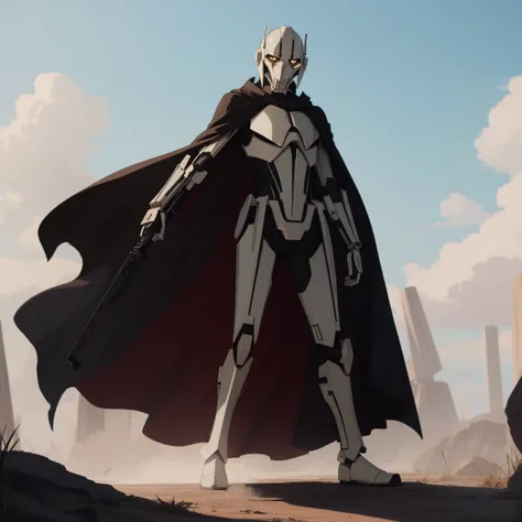 general grievous, black cape