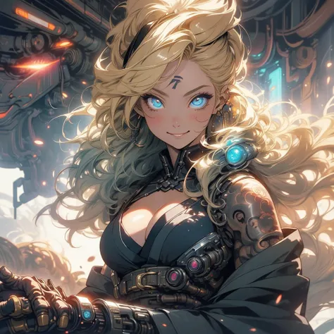 (((highest quality))),(((detailed eyes))),(((32k))),(1 girl),blonde,(tattoo),(cyber punk),kimono,((Luxurious and gorgeous)),Shiny skin,earrings,flashy,((Super beautiful woman)),(perfect face),Japanese sword,ultimate texture,official art,Ukiyo-e,stylish,pho...