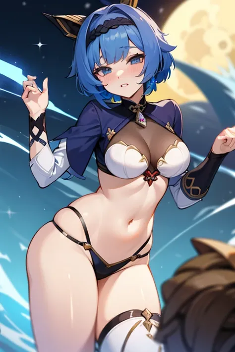 Make sexy yelan from genshin impact