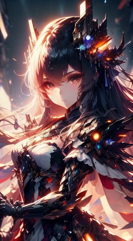 cinematic, very detailed, and extremely detailed, this artwork is、capturing the essence of a girl with breathtaking beauty. colo...