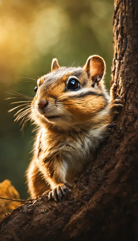 1chipmunk,animal photography,cute,in the forest,sunlight,masterpiece,best quality,luxury fur,ultra-detailed,

In this masterpiece, you will find a cute chipmunk captured in a stunning animal photography style. The chipmunk is situated in a peaceful forest,...