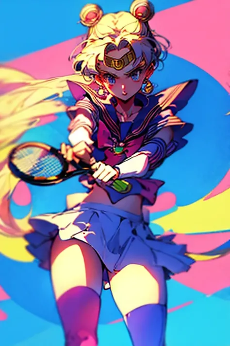 sailor moon anime as a tennis player