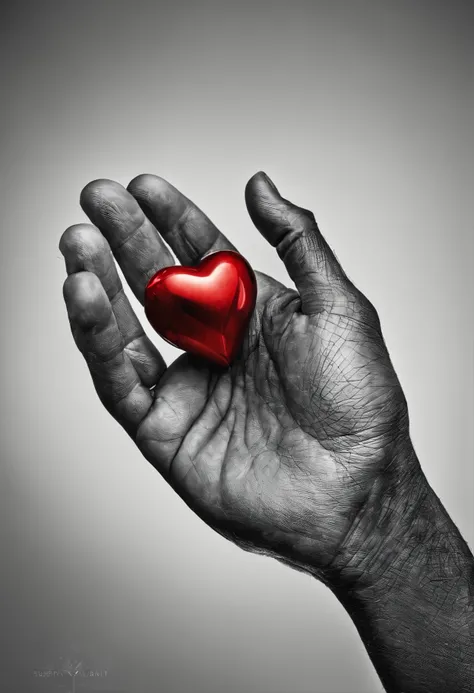 someone holding a heart with a heartbeat line in their hands, heart effects, connected to heart machines, Heart rate, real heart, Heart surgery, My heart is human;, Human heart, real heart!, Adam Marchinsky, magic heart, Loaded, photo more, Kazimierz Wojna...