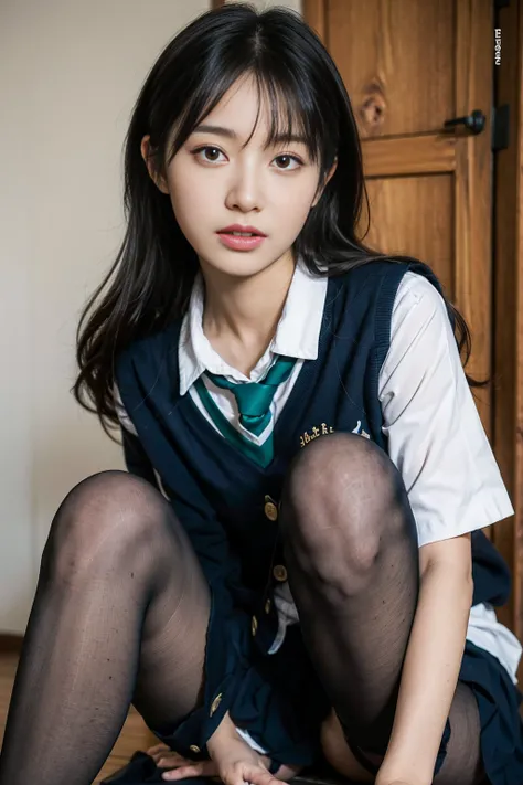 (8K、highest quality、masterpiece:1.2)、(realistic、フォトrealistic:1.2)（Super detailed、High resolution）(japanese girls school uniform:1.4)、ulzzang-6500-v1.1、(Raw photo:1.2)、(フォトrealistic:1.4)、detailed beautiful girl、very detailedな目と顔、beautiful detailed eyes、very...