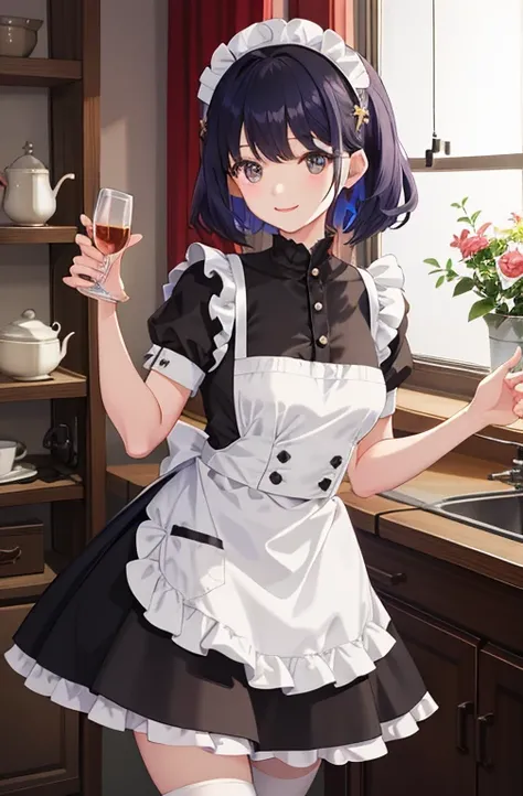 1女の子、Sorrisos、Camisa、skirt by the、（small  breasts）Chilarism、The dress、apron、maid、Hair Ornaments、Sex Slave sex ass