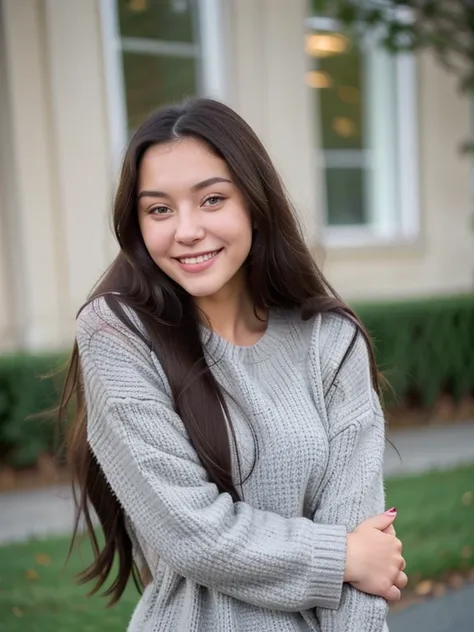 smiling woman with long dark hair and a gray sweater, beautiful and smiling, Anna Nikonova aka Newmilky, Kaitlyn Michelle Siragusa, Kailee Mandel, woman with long black hair, Anastasia Ovchinnikova, Victoria Gavrilenko, Girl with dark brown hair, Yulia Gor...