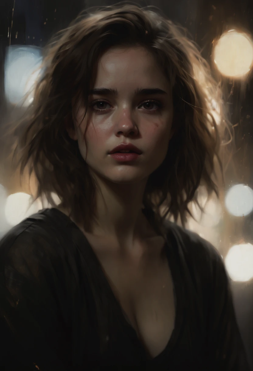 inspired by Casey Baugh, best quality, masterpiece, 8k