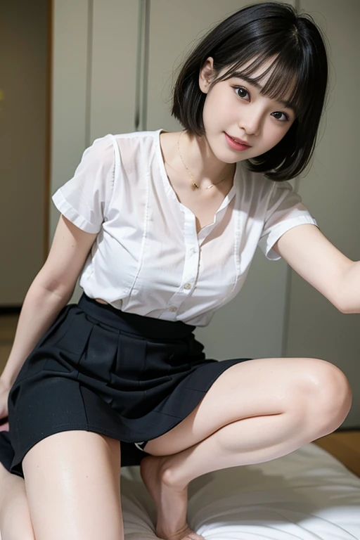 short cut hair,beautiful,K-POP idol,japanese idol,japanese actress,High resolution,beautiful skin,8K,RAW photo,highest quality,masterpiece,realistic,photo-realistic,clear,professional lighting,beautiful顔,highest quality,超High resolution,whole body,sexy,bea...