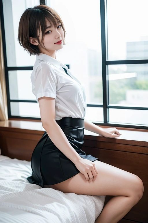 short cut hair,beautiful,K-POP idol,japanese idol,japanese actress,High resolution,beautiful skin,8K,RAW photo,highest quality,masterpiece,realistic,photo-realistic,clear,professional lighting,beautiful顔,highest quality,超High resolution,whole body,sexy,bea...