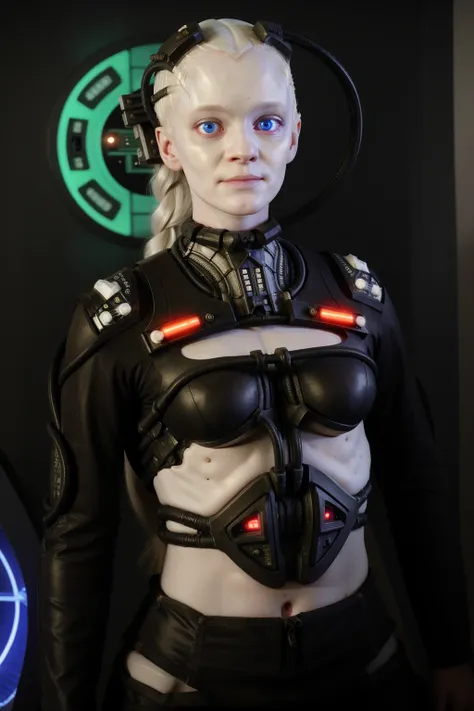 borg woman casey, (cable:1.4), 

[(pale white:.1) (Natural:1) (skin:1.3)::8]
[[(Natural:1.1) (pale white:.9) (skin:1.3):8]::16]
[(Natural:1) (pale white:1.3) (skin:1.3):16]
 [(with:.01) (beauty_marks:.01):6], 

[(bald:.15)::10], [blue eyes:6], [albino Nord...