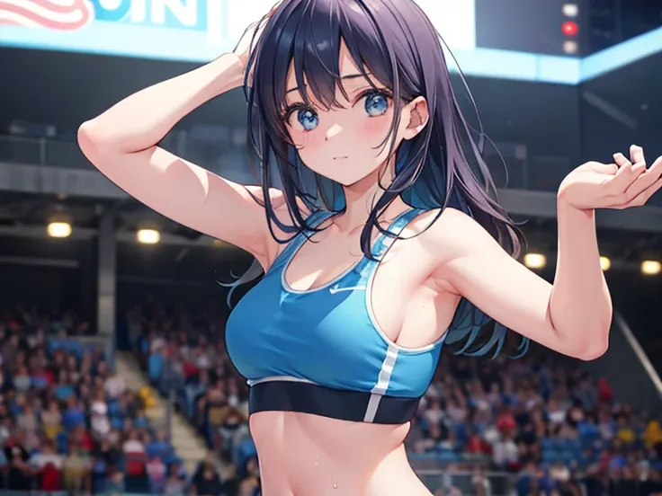 many girls are running road, blue bloomer, sports bra, sweat, 国道, 駅伝, full body shot,
photographrealistic, Sense of depth, Absurd resolution, High resolution, 8K, 4K, detail, Best Quality, (Raw photo, Best Quality, masters:1.2), (Realistic, Photorealsitic:...