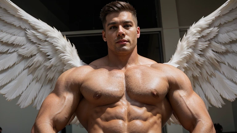 Instagram Photos, World Champion, male, muscular, winged, white people