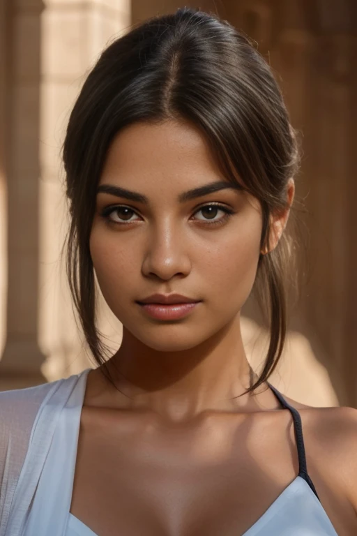 the most beautiful girl on the planet ( in the world), collective image of different races (25% latin +25% Arabs +25% Europeans +25% Asians ) , 22yo , (detailed lighting, extremely detailed skin, extremely detailed hair, shadows, 8k)