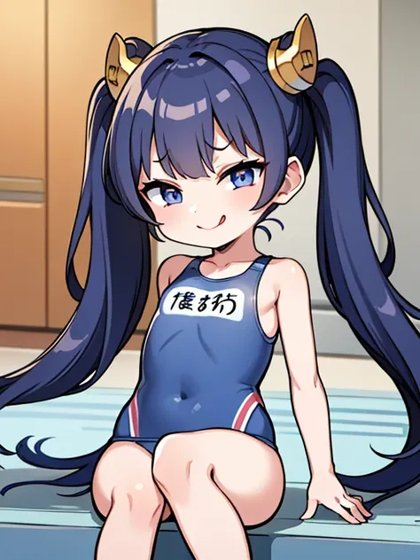 ((highest quality)), (masterpiece)), (detailed: 1.4), Unorganized resolution、High resolution、(masterpiece:1.4)、超detailed、one beautiful girl、highest quality、master piece、非常にdetailed、(1 girl):1.4、(Futuristic competitive swimsuit)、(Golden hair):1.3、twin tails...