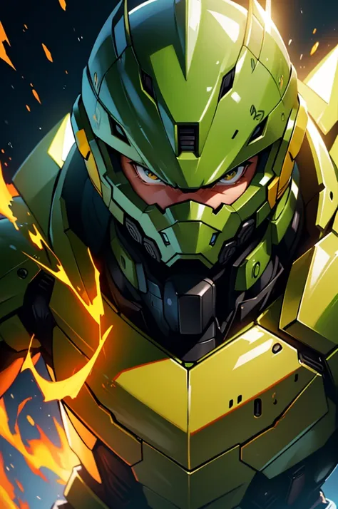 (High Definition, 1080p, Superb Quality: 1.5), Epic Still of Master Chief from Super Smash Bros., Wearing iconic green armor and helmet, fiery determination in his eyes.
(Best Quality, 4k, 60 FPS, Impeccable: 1.3), Various Super Smash Bros. Characters, Lin...