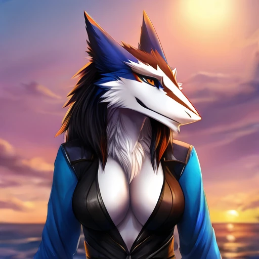 Female sergal furry