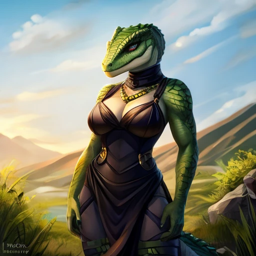 Female Reptile furry