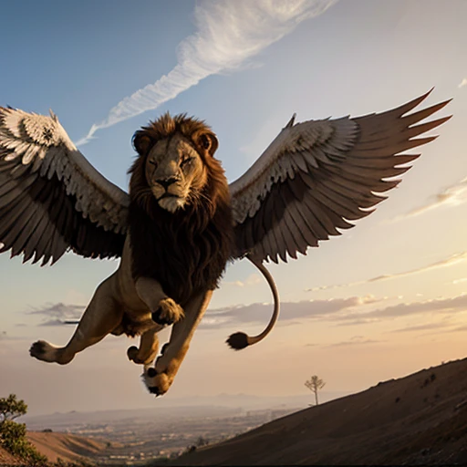 Lion with wings