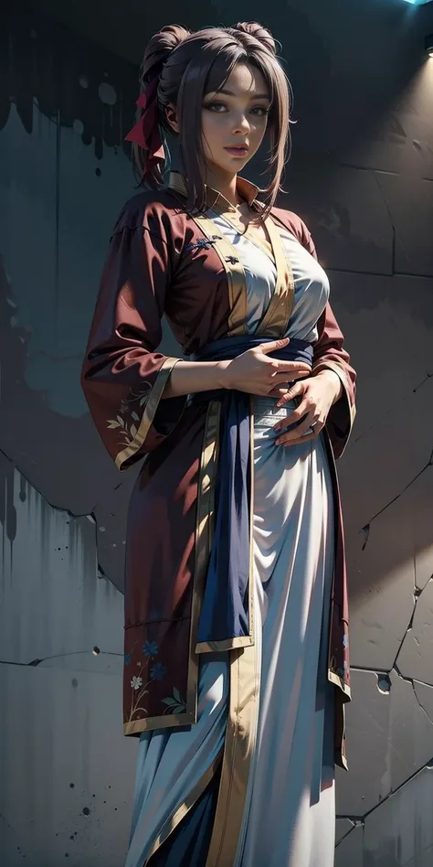 best quality, masterpiece,highly detailed,anime,1girl,hanfu,songstyle,song hanfu,song style outfits,perfect face,walking,simple background,
