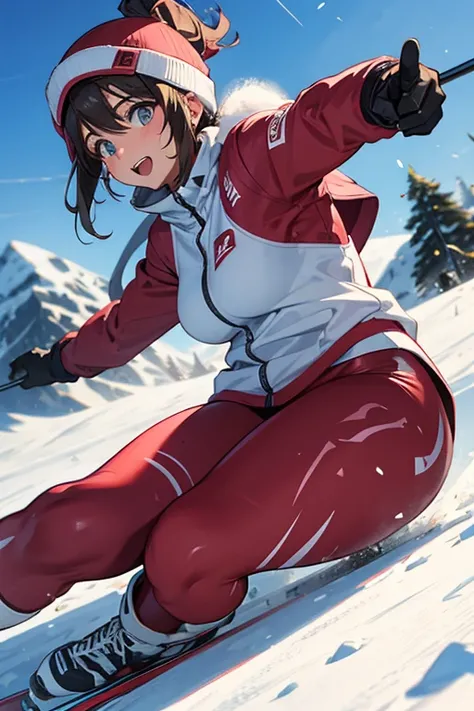 Skiing Women　meaty