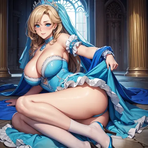 Cute blushing Cinderella in a dress wants to have sex, Lustful, Modest, sexual desire, In the palace, cinderella seduces, cinderella slut