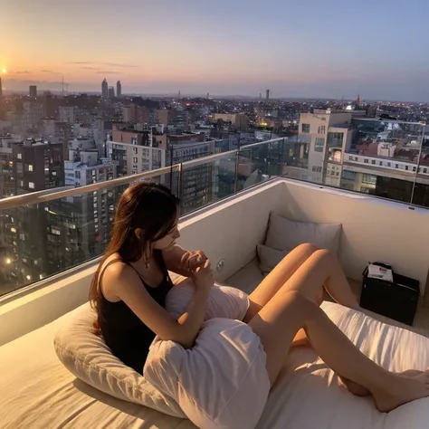 lifestyle,sunset,city,room