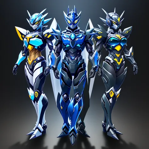 cyber fight armor、Kamen Rider、Kamen Riderのキャラクター、Pokemon motif、Pokemon character motif、Kyoga、Armor Suit、全身Armor Suit、Anime robot mixed with organic matter、blue cyborg、Girl in cyber armor、mecha style greek god、mecha human、anime cyborg、cool mecha style、Shiny...