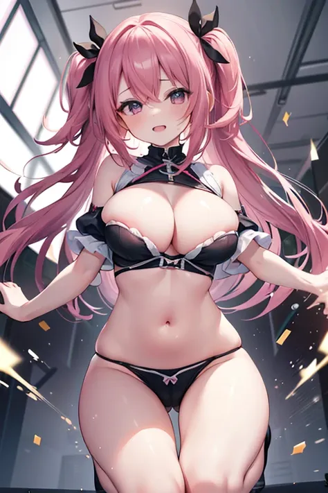 (bouncing breasts, unaligned breasts:1.2), motion lines,motion blur, jumping,happy, looking at viewer,
(best quality,masterpiece:1.3),absurdres,highres,8k, ultra high res, official art,illustration,extremely detailed, 