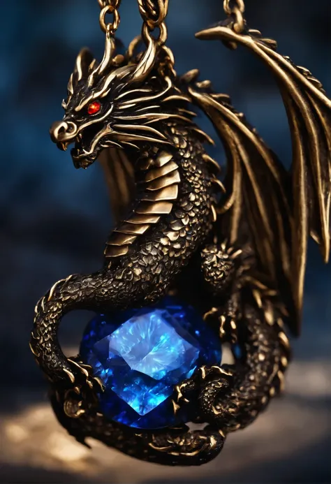 chain, pendant, dragon , fire, talisman, soul stone, soul, pulse, impulse, life