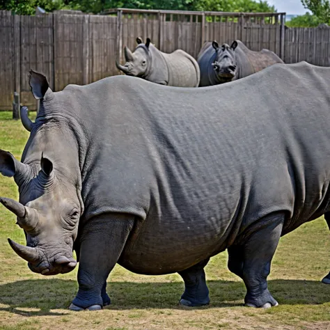 Animal rhinoceros