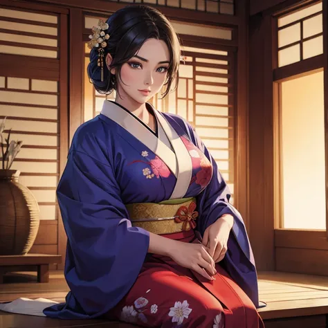 Mulan in kimono